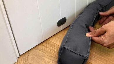 Un boudin de porte magnétique.