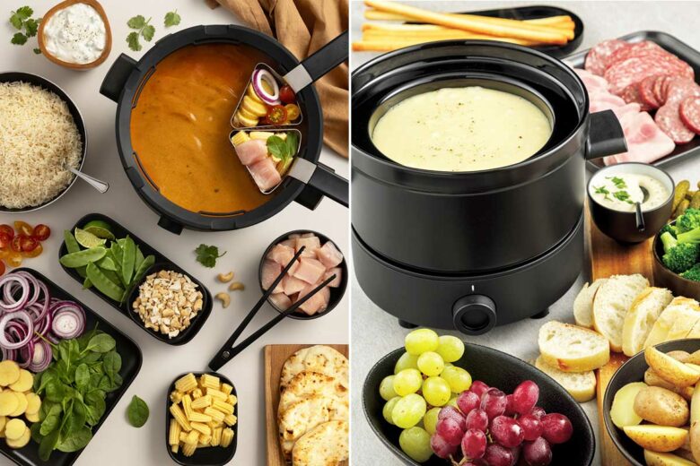 Des fondues réalisées dans l'appareil Fondussimo.