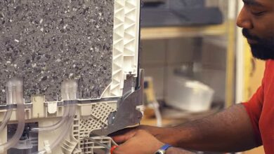 Un lave-vaisselle durable qui divise par deux l’empreinte écologique.