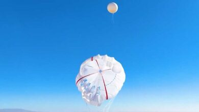 Tests du plus grand cerf-volant éolien du monde.