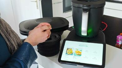 Un Thermomix lors d'une démonstration chez un client.