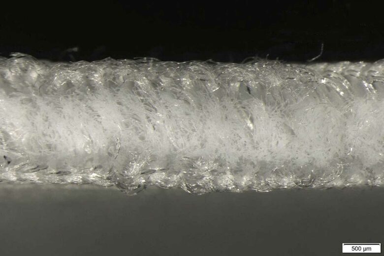 Textiles de remplissage pour l'isolation du système.