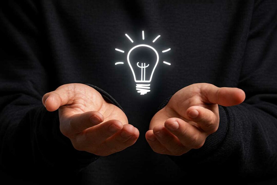 Concept d'une idée.