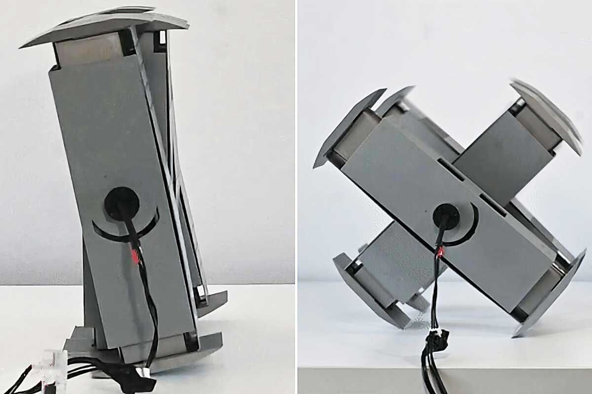 Démonstration du robot TARS3D.