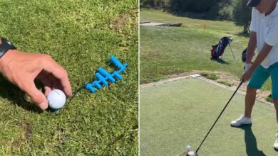 Des tee en impression 3D.