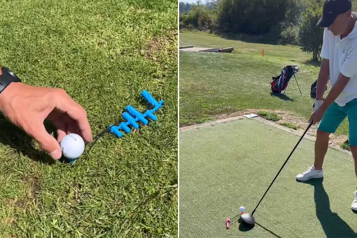 Des tee en impression 3D.