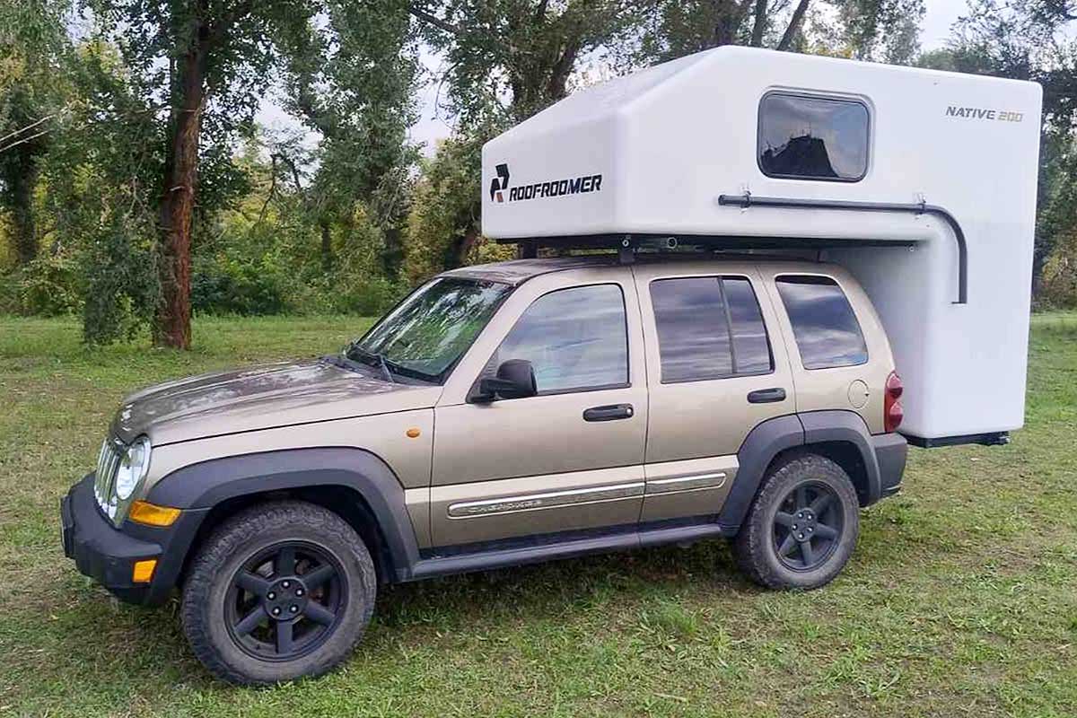 Une cabine Native de Roofroomer.