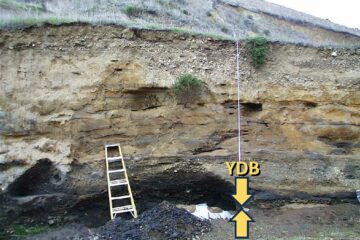 Des sédiments retrouvés sur un site d'étude.