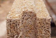 Un bloc isolant de chanvre pour la construction et la rénovation.