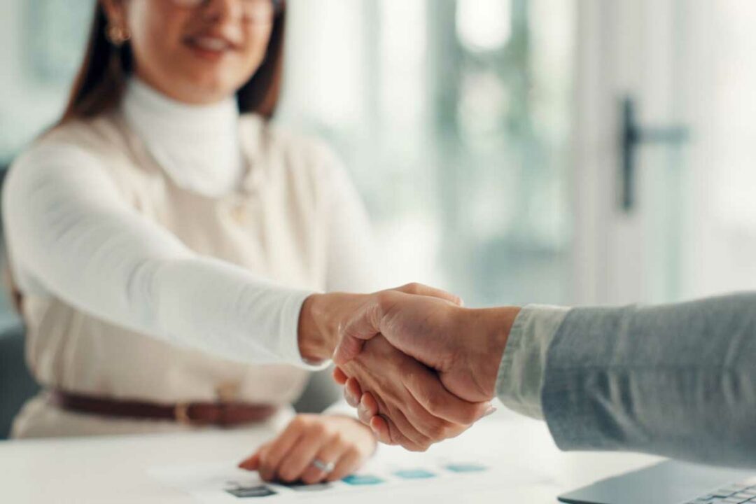 Un recrutement pour un emploi.