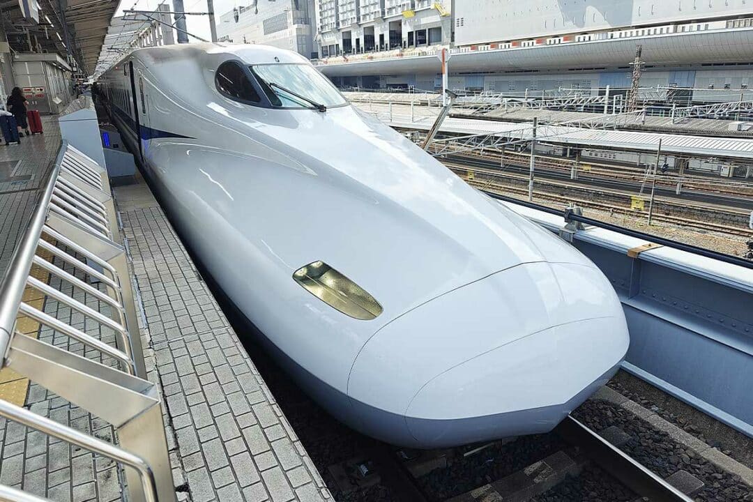 Un train au Japon.