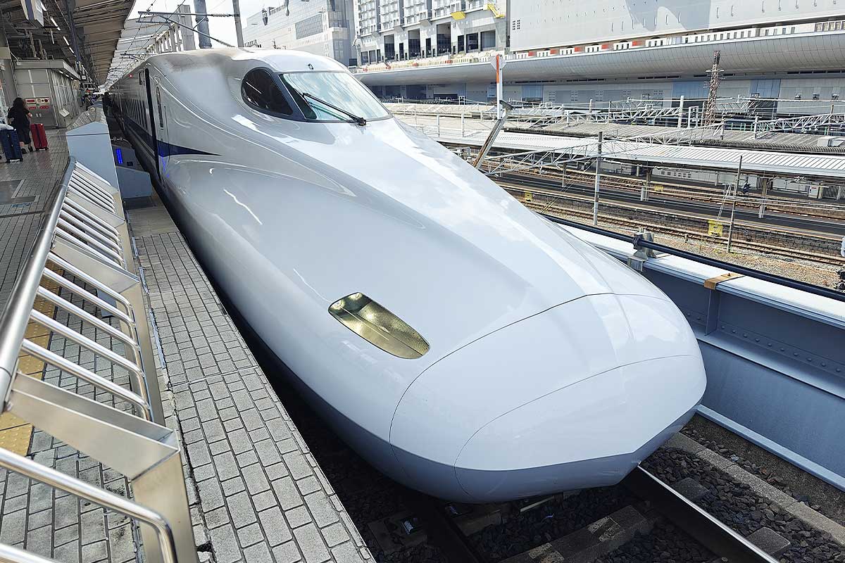 Un train au Japon.