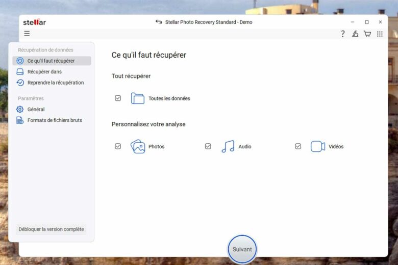 Une interface sobre et intuitive.