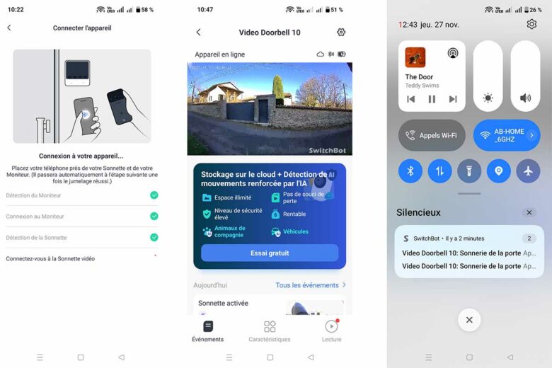 Une application dédiée simple et intuitive.