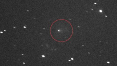 3I/ATLAs pris par la sonde Lucy de la NASA.