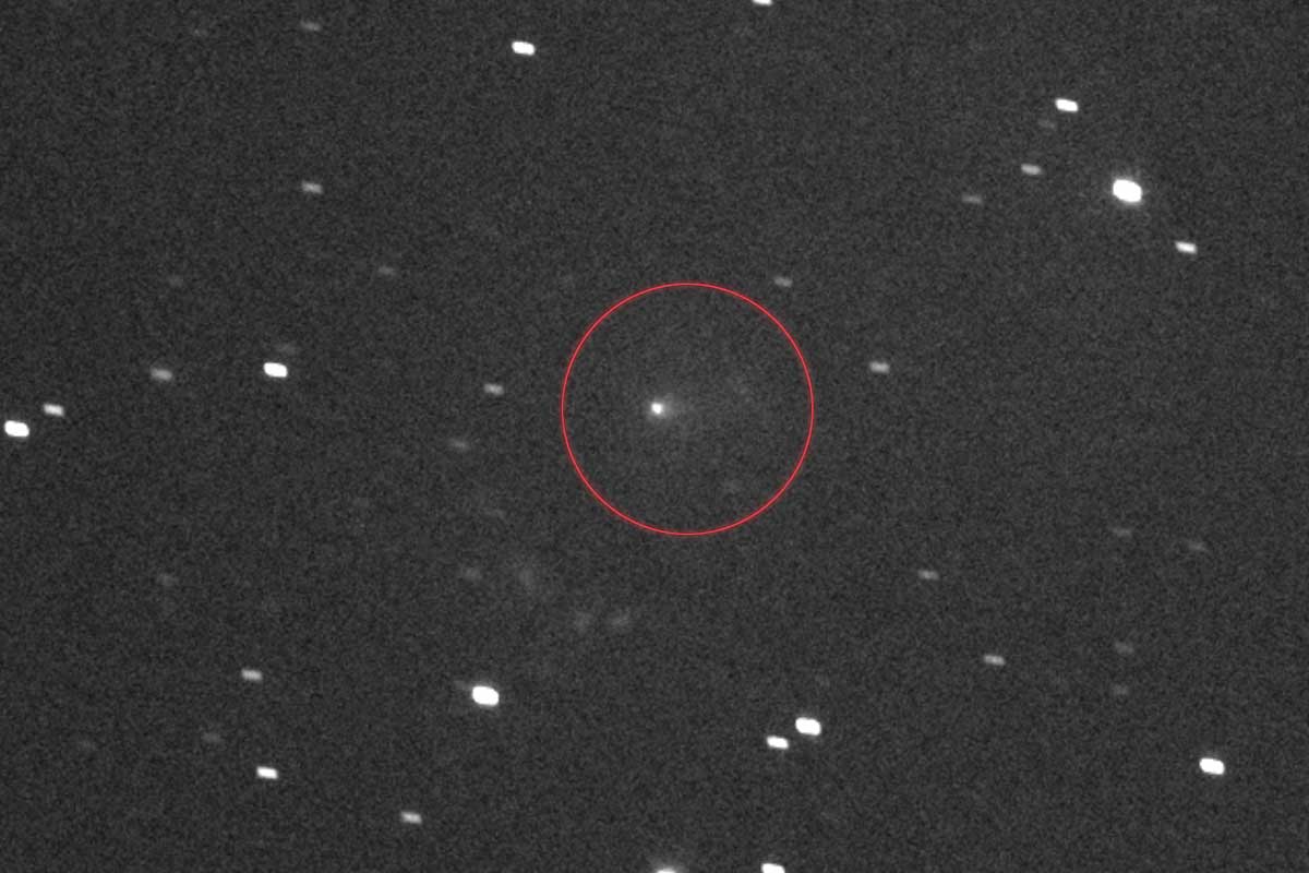 3I/ATLAs pris par la sonde Lucy de la NASA.