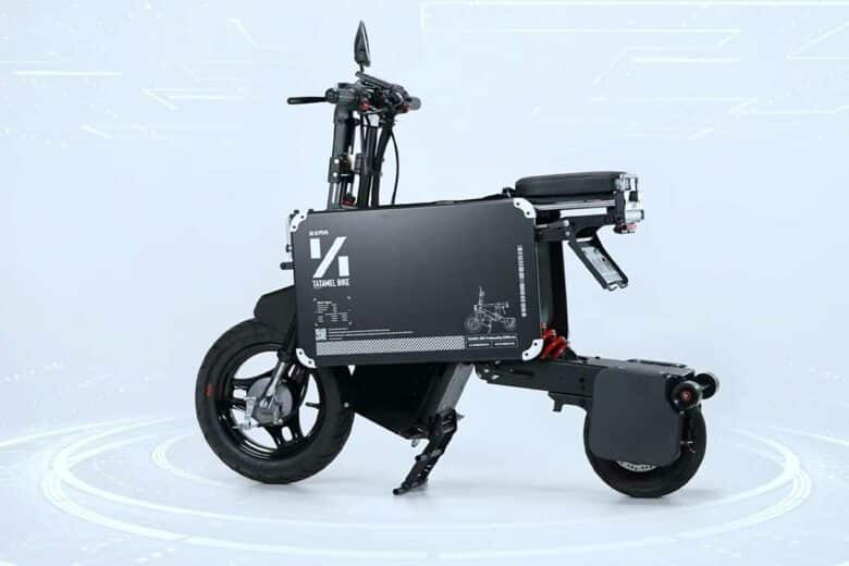 Le scooter électrique pliable TATAMEL de ICOMA.