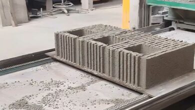 Les blocs Cogetherm sont fabriqués avec une partie de pierre ponce volcanique dans leur composition.