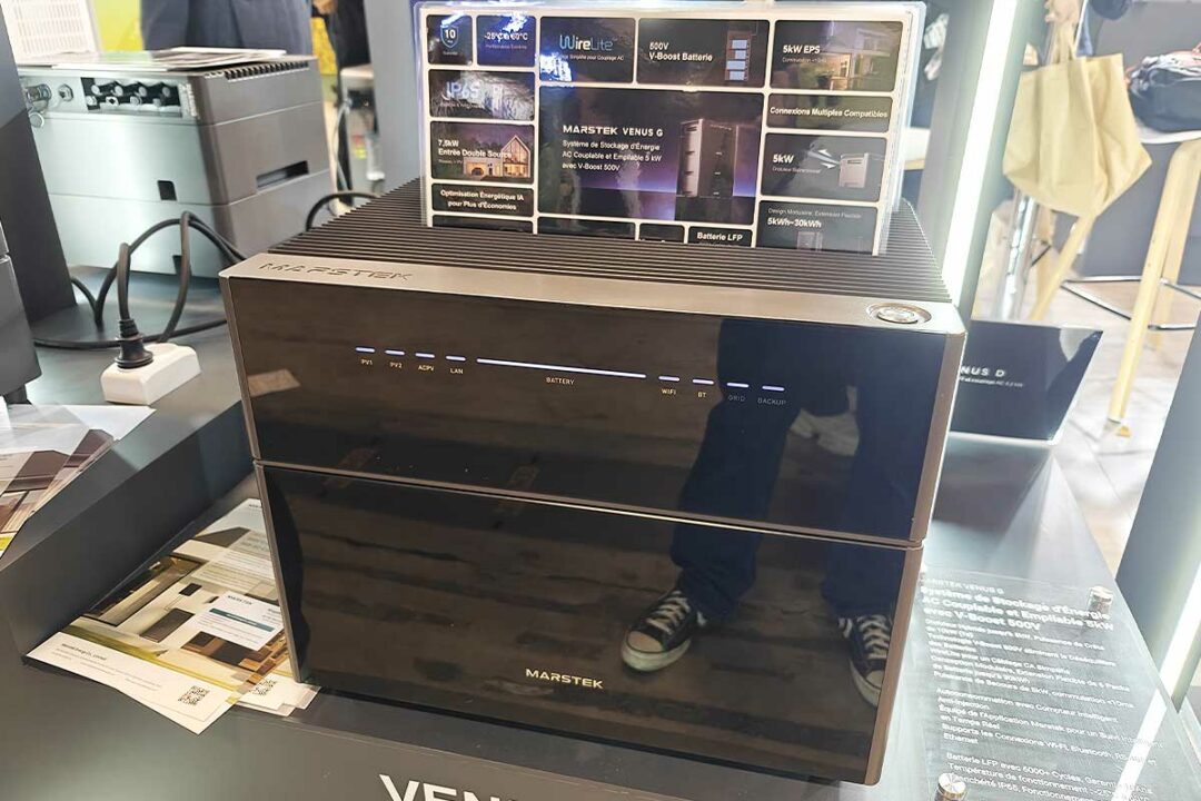 Une batterie résidentielle Marstek.