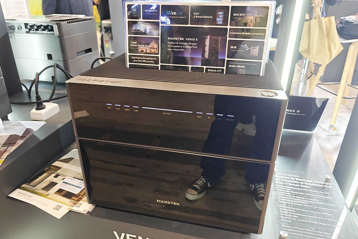 Une batterie résidentielle Marstek.