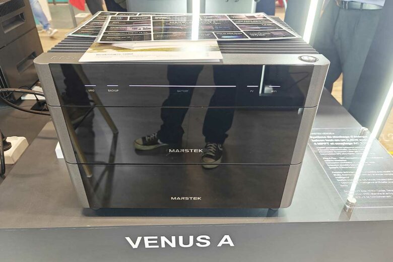 Un modèle de batterie Marstek.