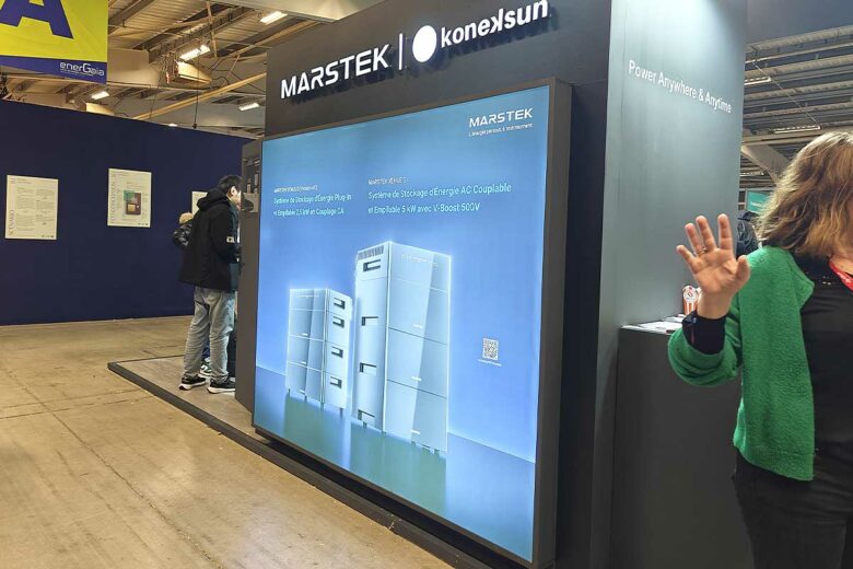 Le stand MARSTEK.