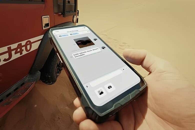 Une technologie satellite bidirectionnelle.