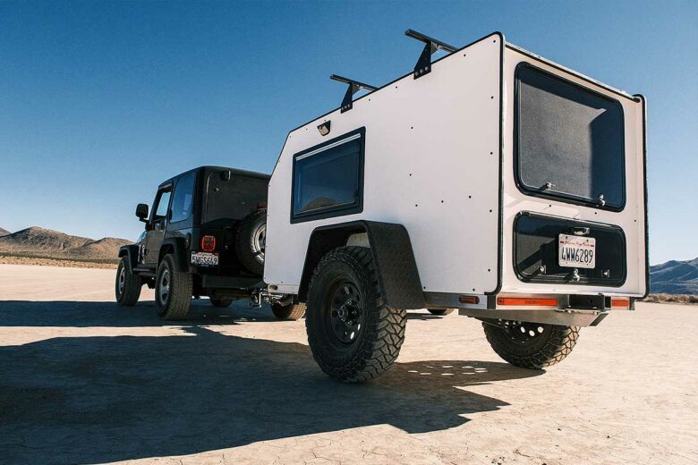 Une caravane résistante de seulement 354 kg.