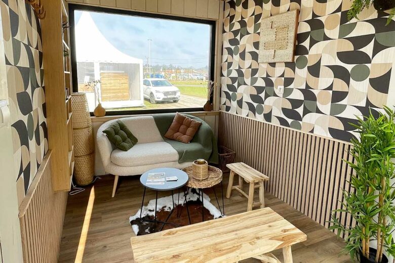 L'espace intérieur du modèle Granite de BHS.