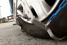 L'invention de chaines à neige à installation rapide qui restera au stade de prototype.