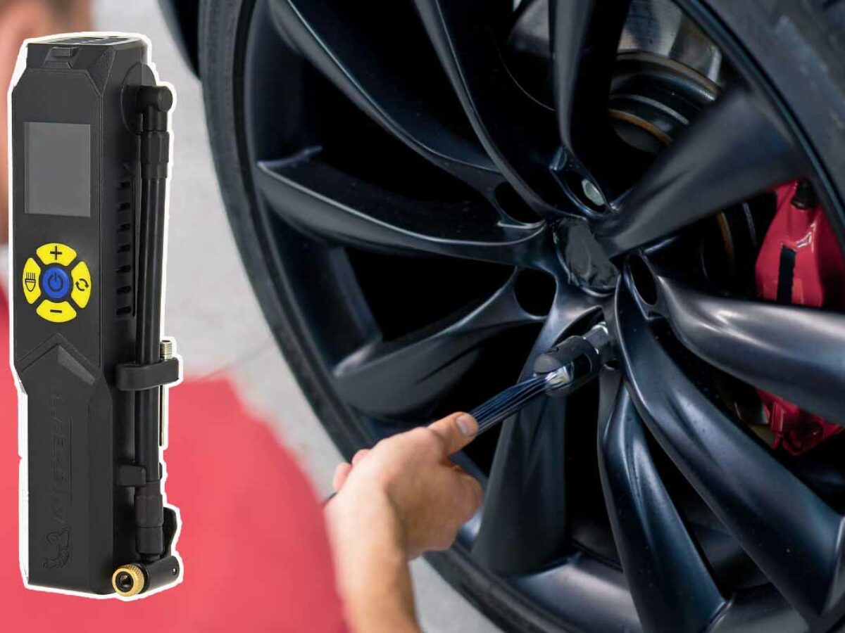 Gonflez facilement les pneus de votre véhicule avec ce gonfleur portable en  promo à -48% - Le Parisien