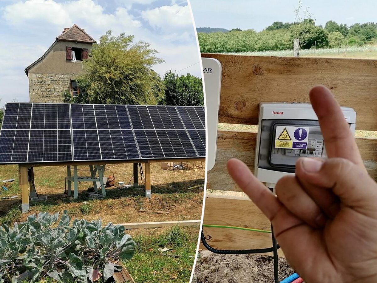 Comment Représenter Un Panneau Solaire En Schéma électrique Un particulier construit seul sa propre centrale photovoltaïque pour moins de 3000€ - NeozOne