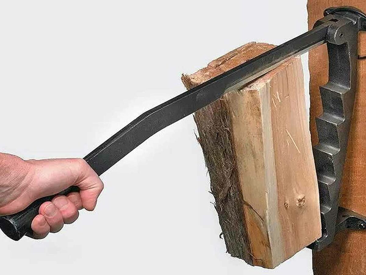 MISNODE : l'invention d'une ingénieuse fendeuse de bûche murale pour fendre  le bois sans effort - NeozOne