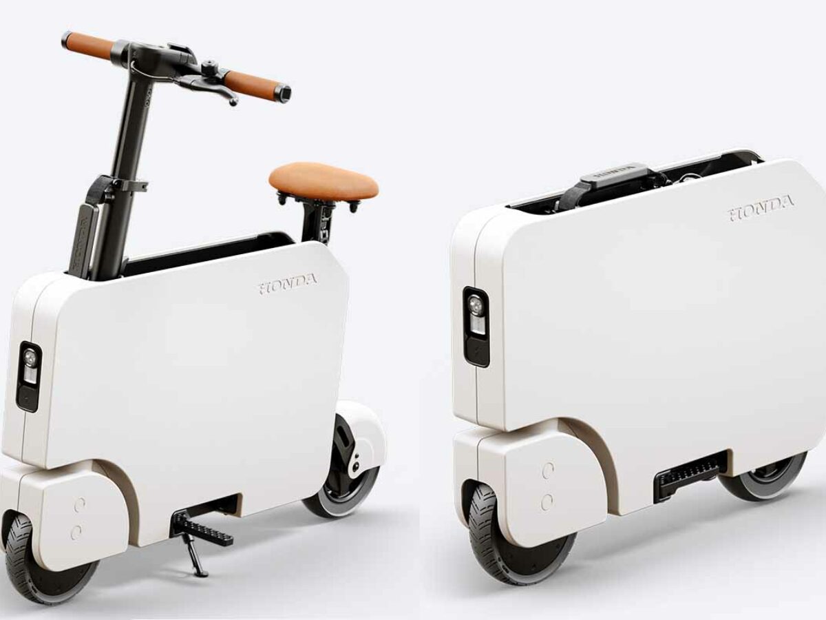 Honda invente la valise qui se transforme en scooter électrique (et vice  versa), la Motocompacto - NeozOne