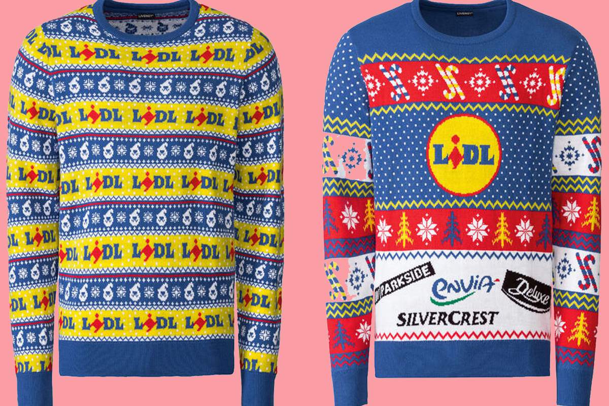 Les pulls moches arrivent chez LIDL en France le 16 décembre, et c&#39;est déjà  l&#39;effervescence ! - NeozOne