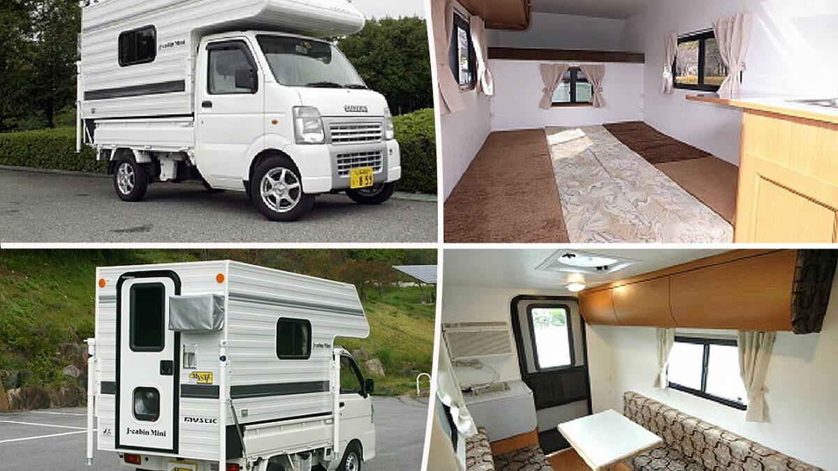 J-cabin Mini : ce mini camping car Kei Truck ne coute que 12 800 euros -  NeozOne