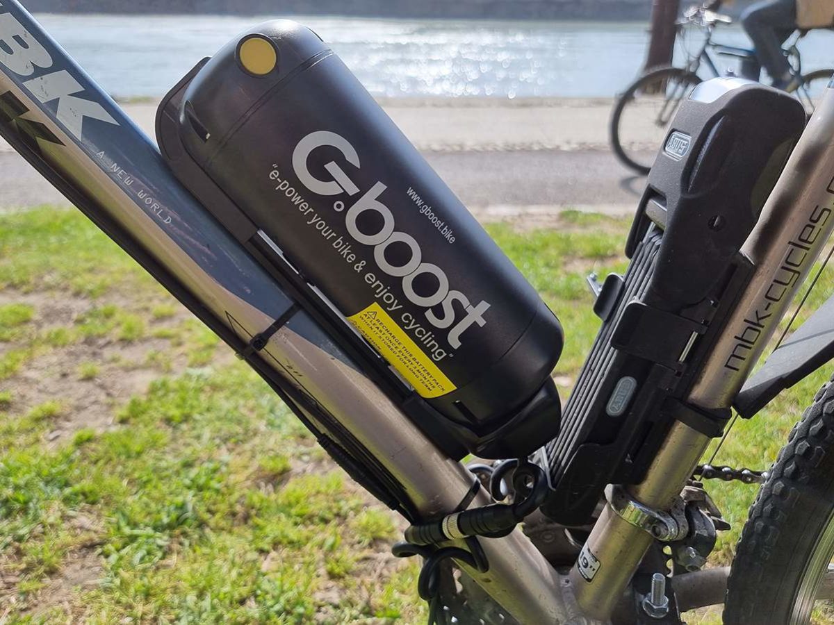 Vélo électrique : nous avons testé le kit d'électrification Gold Gboost V8