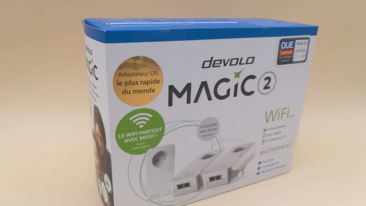 devolo Magic 2 WiFi dans le test - Les adaptateurs CPL les plus rapides!