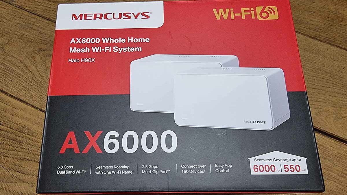 WiFi Mesh AC 1900Mbps Couverture 550㎡ - Mercusys Halo H50G(3-Pack
