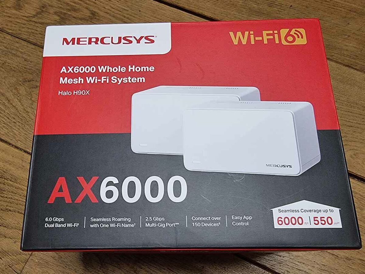 Test du routeur Mercusys Halo AX6000 (Mesh et Wi-Fi 6) - NeozOne